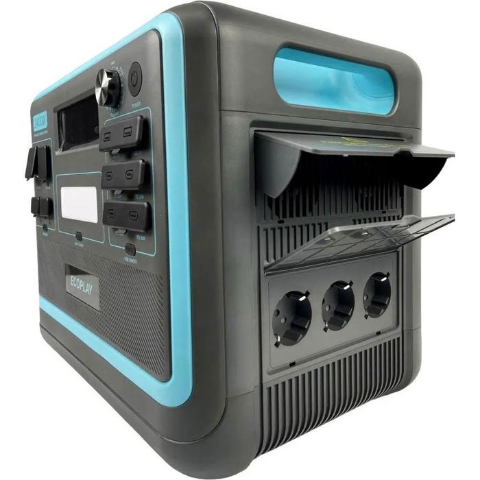 🆕 Зарядна станція EcoPlay P2400 2048Wh фото 2