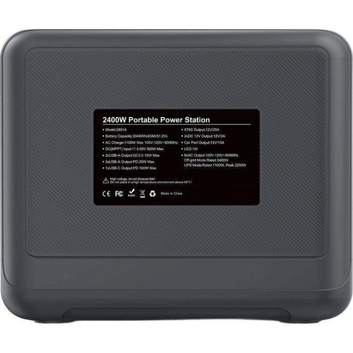 🆕 Зарядна станція EcoPlay P2400 2048Wh фото 4