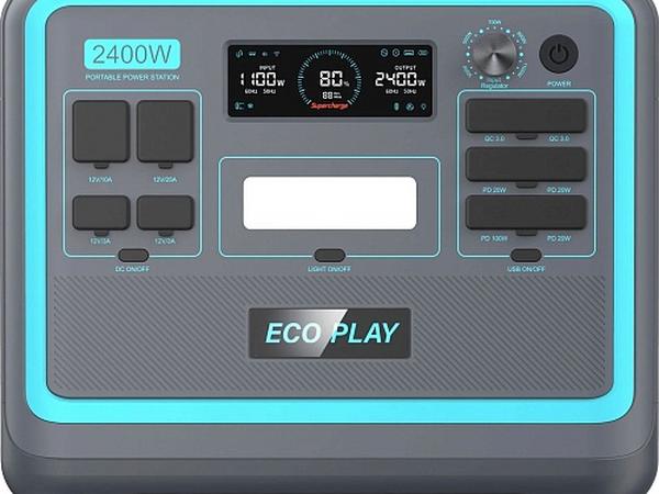 🆕 Зарядна станція EcoPlay P2400 2048Wh фото