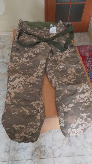 Теплые штаны военные photo 1