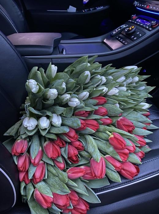 Квіти , тюльпани , 14 лютого , день закоханих photo 2