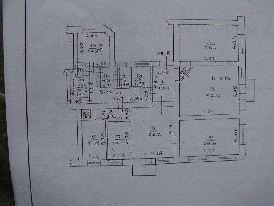 3 комнаты 56 м в Одессе коммунальная кв. Бельгийка photo 1