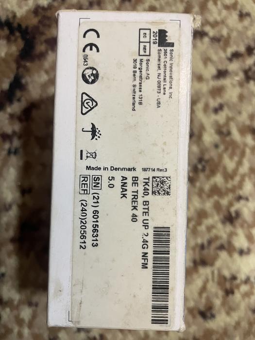 Слуховой аппарат sonic trek tk 40 bte up фото 6