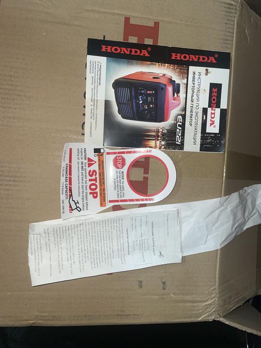 Инвекторный генератор honda eu22i фото 7