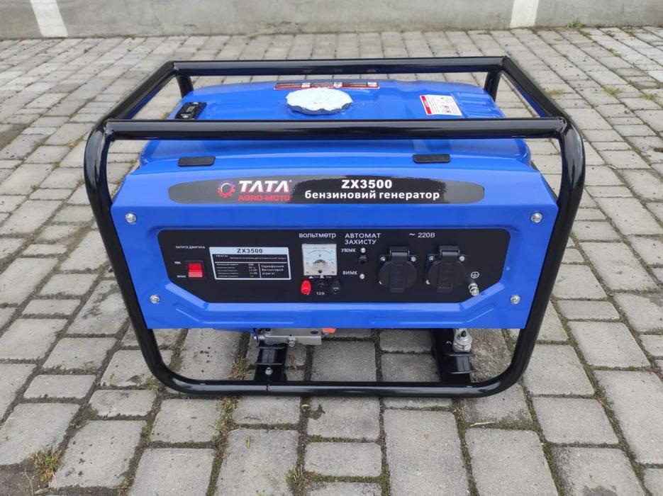 Бензиновый генератор TATA ZX3500 фото 3