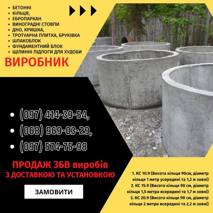 Якісні ЗБВ та Металовироби від Виробника у Кривому фото 2