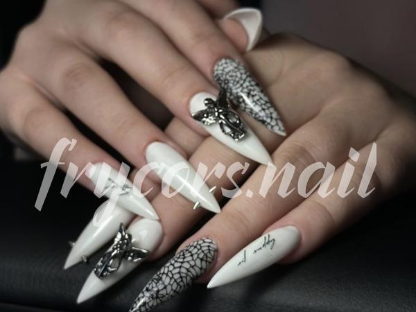 Маникюр, Наращивание фото