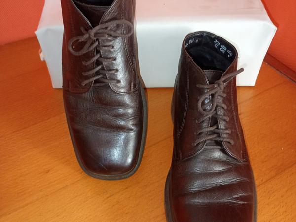 Чоловічі шкіряні черевики Salomon 40 розмір коричн фото