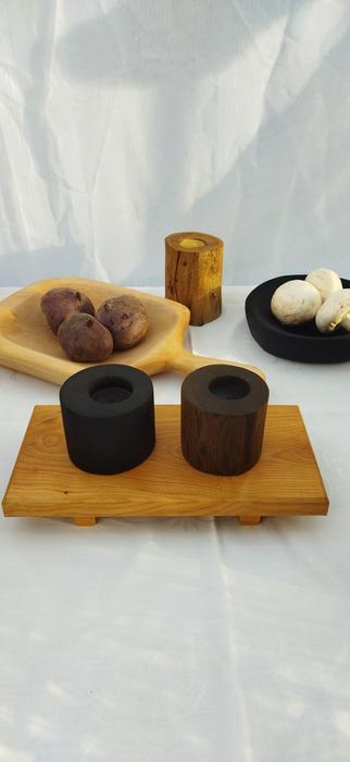 Свічник дерев'яний photo 5