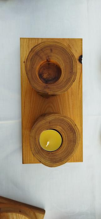 Свічник дерев'яний photo 7