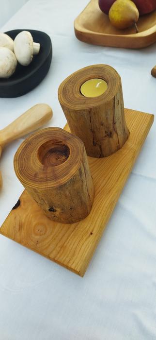 Свічник дерев'яний photo 8