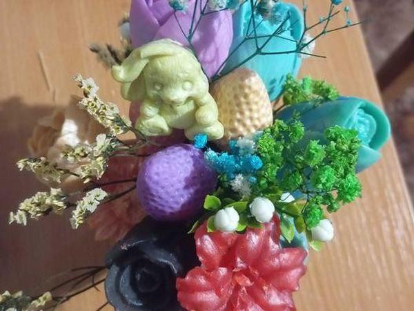 Мильні букети ручной роботи фото