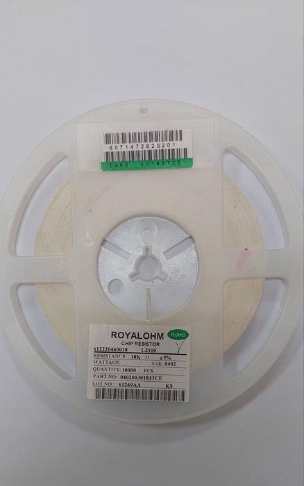 Резистори SMD 0805 18 кОм (18k), 5% 10000шт. photo 2