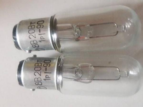Лампа 8В 20Вт, 8V 20W, РН8-20, РН-8-20, РН-8-20-1 photo