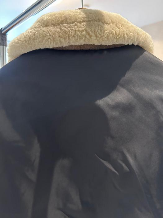 Шкіряна куртка Avirex USA 🇺🇸 з хутром із овчини фото 5