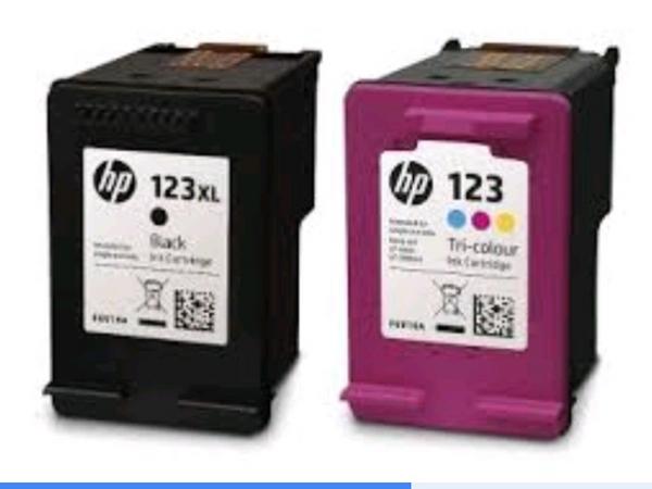 Ком-кт струменевих картриджів HP Deskjet 2130 123 photo