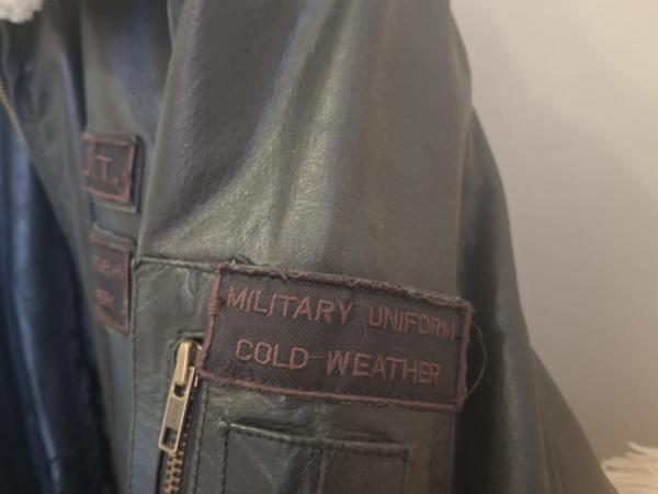 Куртка шкіряна пілот The Leather Company фото