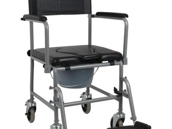 Коляска инвалидная туалетная фото