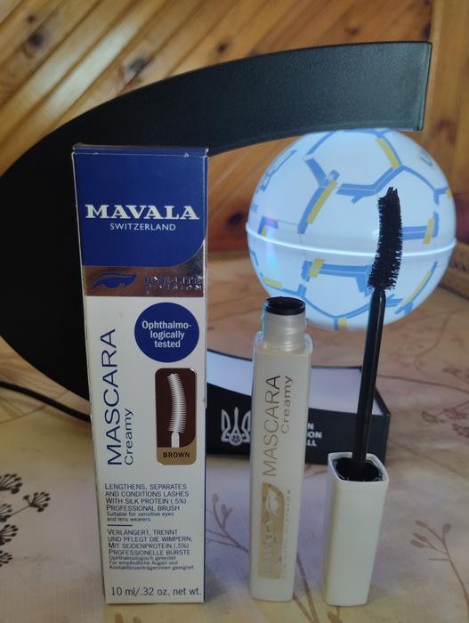 Тушь для ресниц "Mavala" коричневая кремовкя фото 1