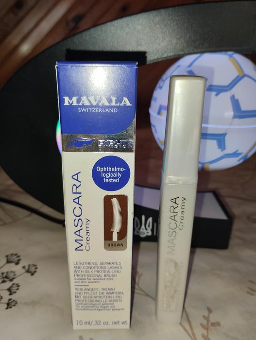 Тушь для ресниц "Mavala" коричневая кремовкя фото 2