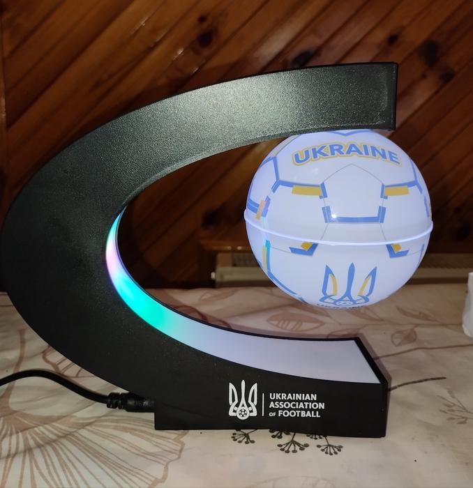 Футбольный мяч с магнитн.гравитац.свет.подсветкой фото 6