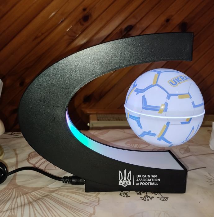 Футбольный мяч с магнитн.гравитац.свет.подсветкой фото 7