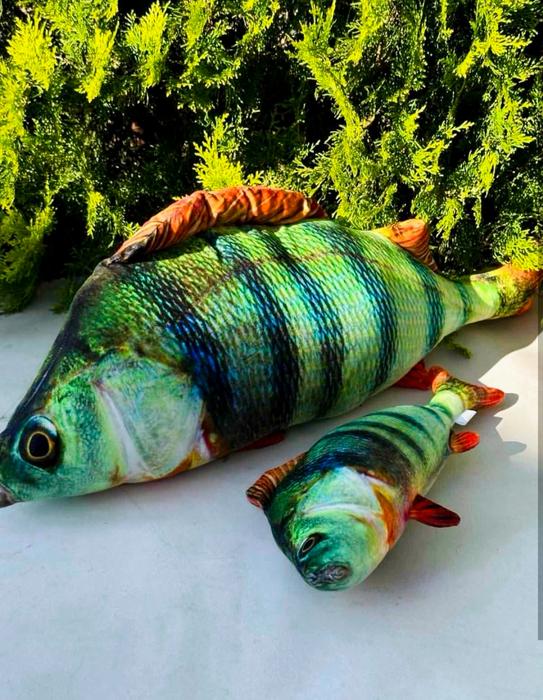 Подушка игрушка антистресс рыба Карп photo 3