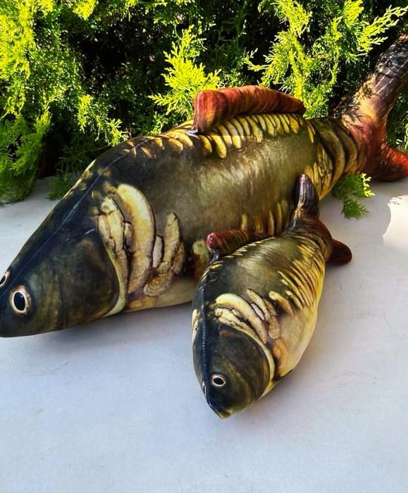 Подушка игрушка антистресс рыба Карп photo 5