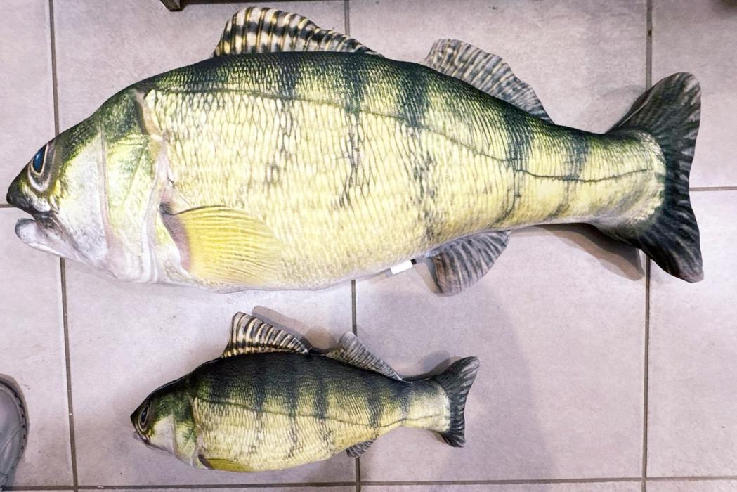 Подушка игрушка антистресс рыба Карп photo 6