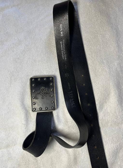 Versace Jeans Couture — оригинальный ремень с хара фото 2