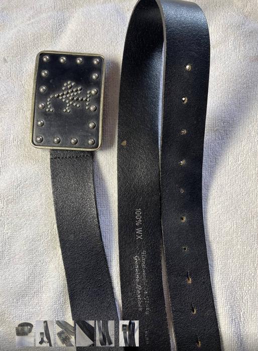 Versace Jeans Couture — оригинальный ремень с хара фото 6