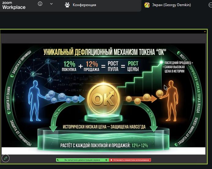 Заработай постоянно растущий  Defi Токен  Ок. фото 1