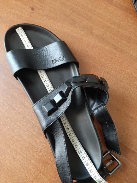 Босоножки женские Fendi кожаные оригинал photo 2