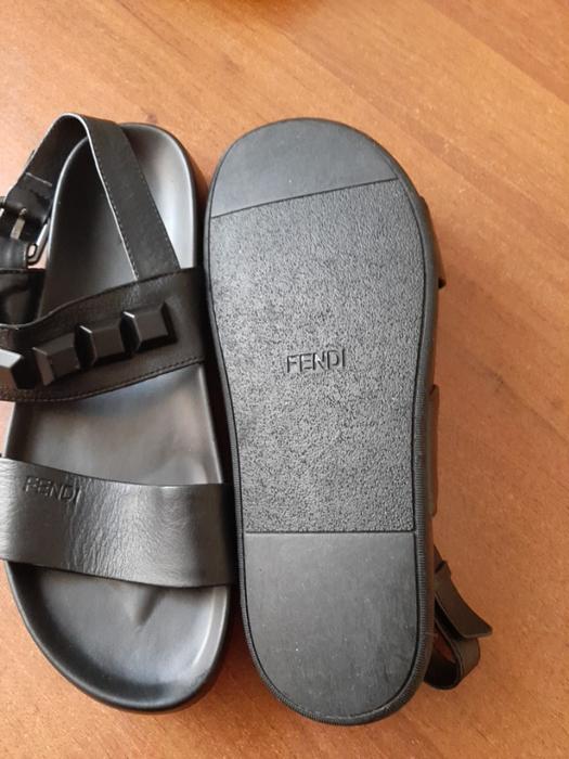 Босоножки женские Fendi кожаные оригинал photo 4