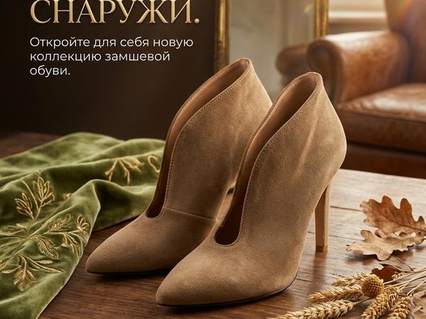 Продам замшевые женские туфли photo