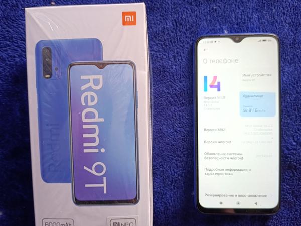 Продам Б/у смартфон Redmi9Т. фото