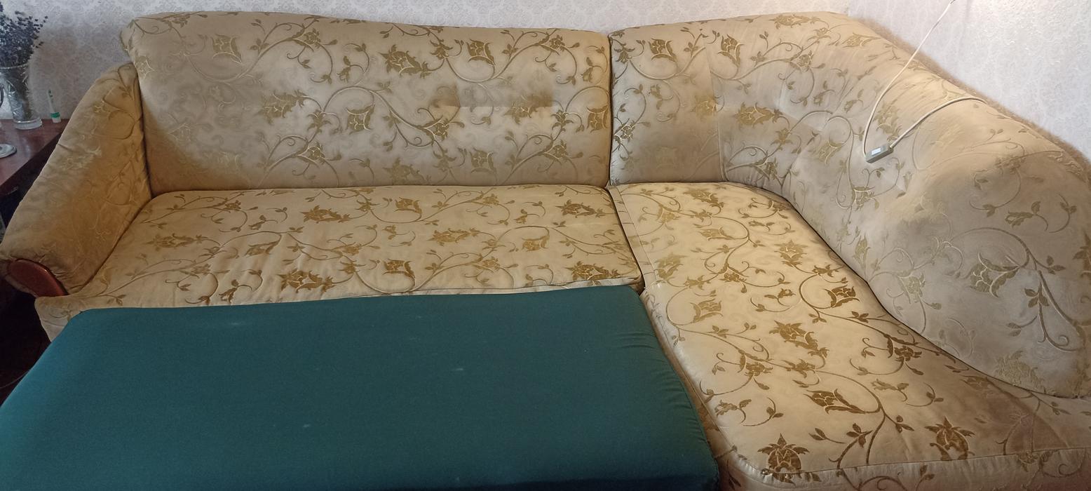 Продам комплект м'яких меблів: диван та крісло фото 2