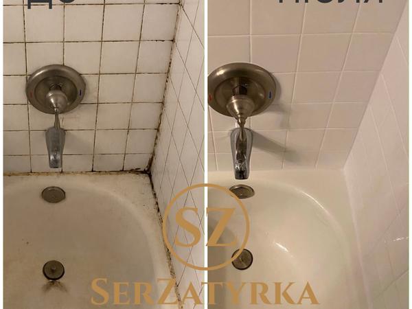 Герметизація швів у ванній Львів | SERZATYRKA фото