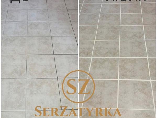 Перефугування швів плитки Львів | SERZATYRKA фото